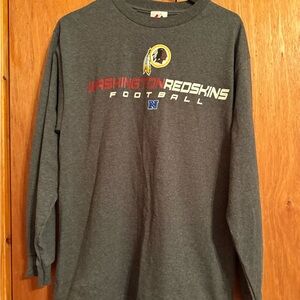 Majestic Gray Long Sleeve Football Tee